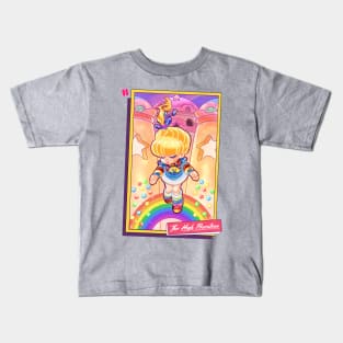 Saturday Morning Tarot II The High Priestess Kids T-Shirt